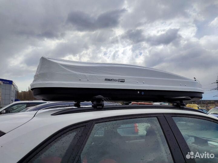 Автобокс MaxBox PRO 460 (белый глянец) двусторонне