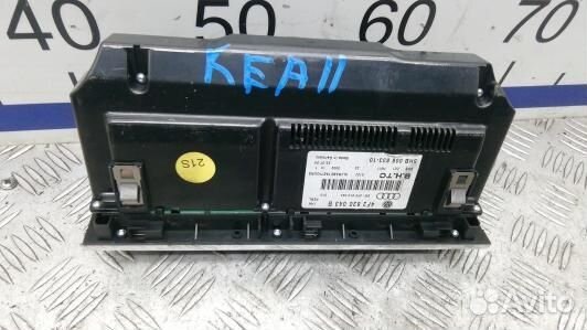 Блок управления печки и климат-контроля audi A6 C6