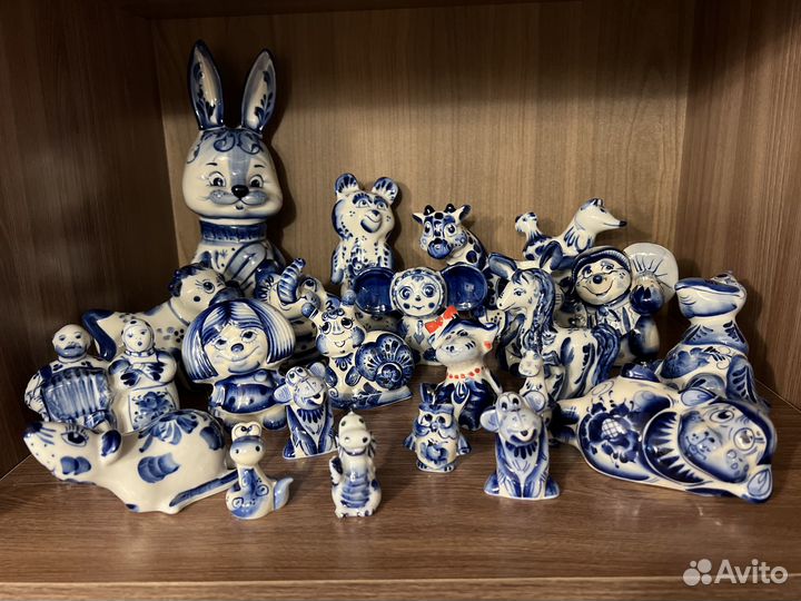 Гжель статуэтки (бронь)
