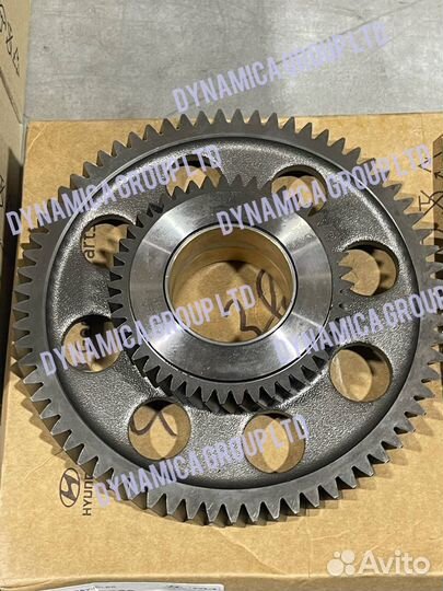 Шестерня распредвала промежуточная hyundai HD78 euro4 D4GA D6GA 24310-52000