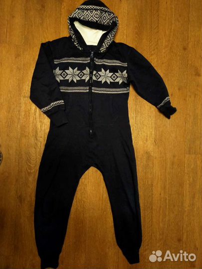 Тёмно-синий комбинезон. Б/У