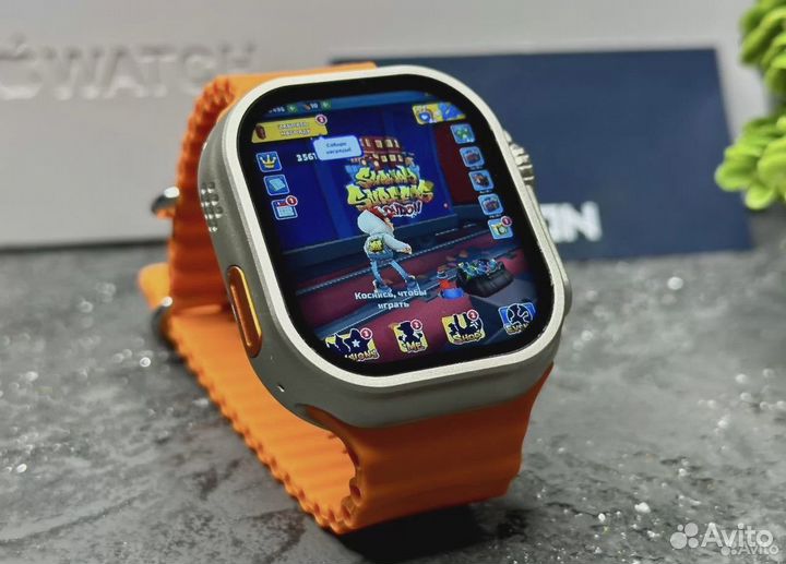 Apple Watch Ultra (Android, игры, ютуб, месенджеры