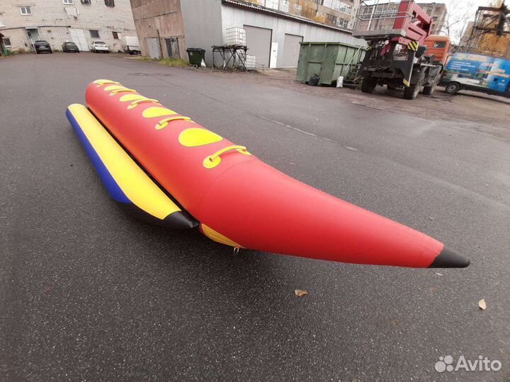 Надувной буксируемый баллон банан в броне пвх