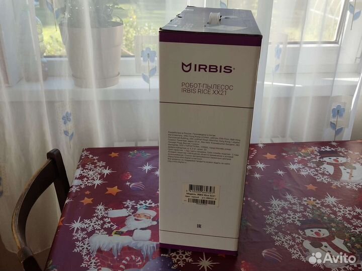 Робот пылесос irbis