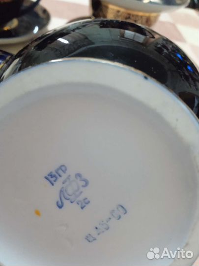 Чайный сервиз лфз кобальт фриз