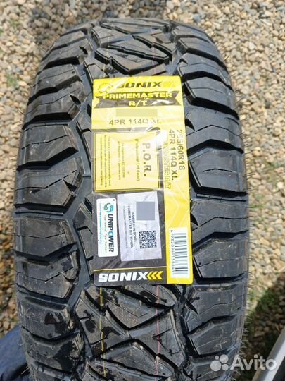 Sonix Primemaster R/T 265/65 R17 116Q