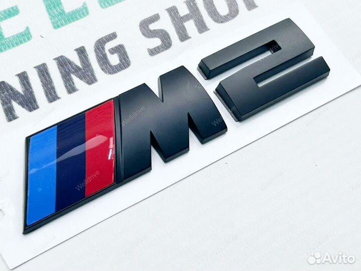 Шильдик M2 BMW 2 F22 матовый