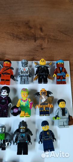 Lego минифигурок
