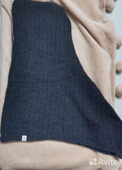 Шапка капюшон 100 шерсть