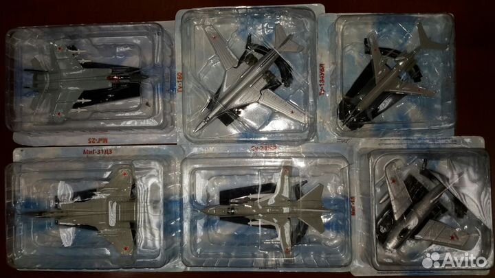 Модели самолетов из журнала 