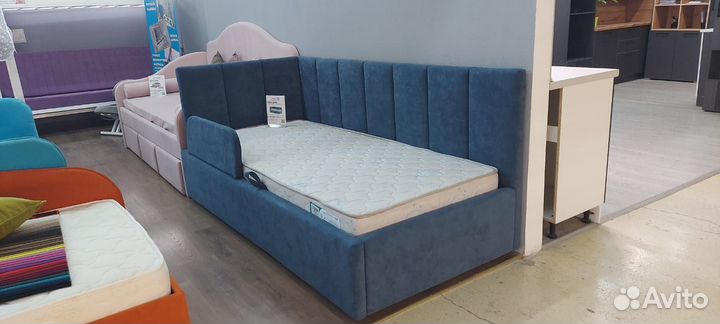 Кровать Детская Мягкая с универсальным углом