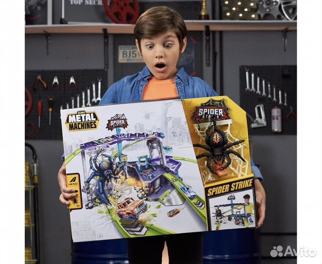 Новый Трек zuru metal machines Spider Strike