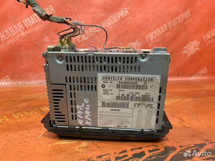 Магнитофон Chrysler Pt Cruiser 2.4 2001