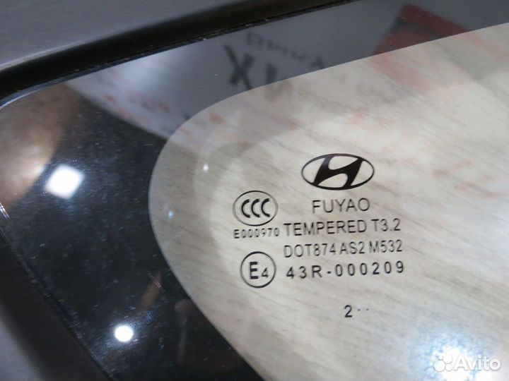 Форточка Hyundai Solaris