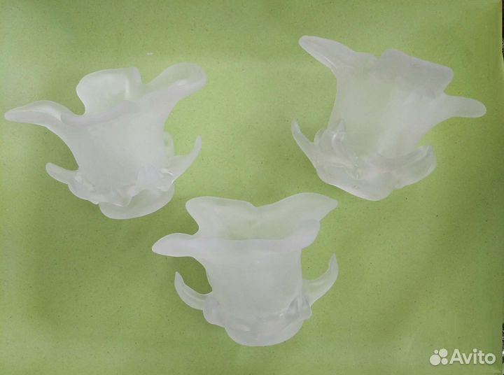 Плафон стеклянный для люстры е14