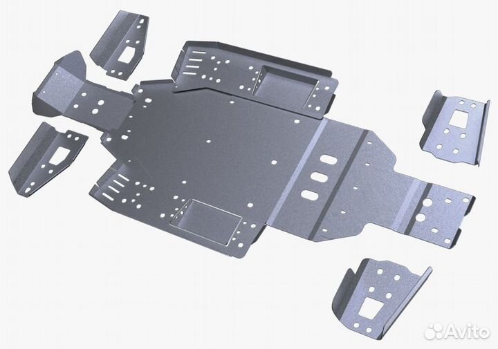 Защита днища ATV CF Moto Z8/ Z10