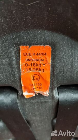 Детское автокресло с рождения до 4 года