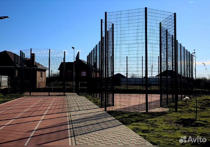 Сетка для забора 3d