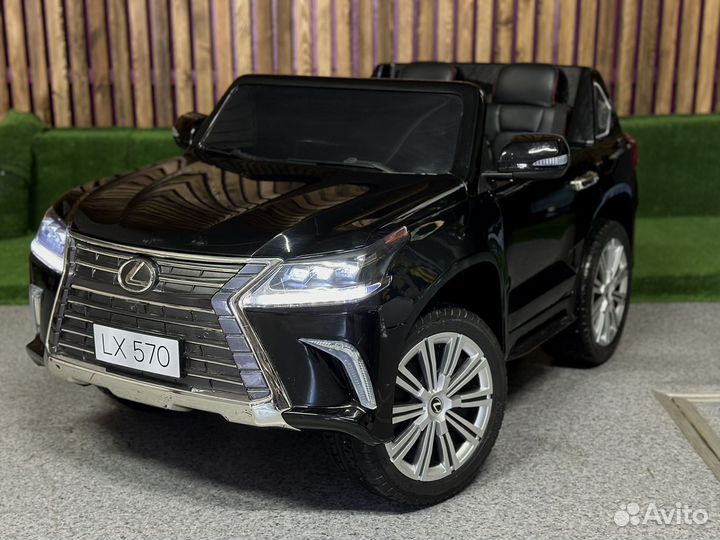 Детский электромобиль Lexus LX570 4Х4 двухместный