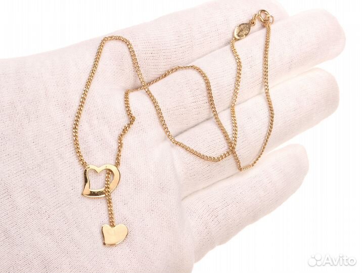 Avon Кулон Сердечки Кулончик Винтаж