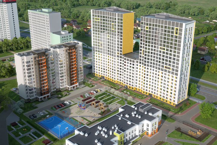 2-к. квартира, 52,3 м², 2/23 эт.