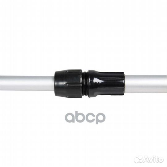 Швабра с насадкой для шланга щеткой 25см и тел