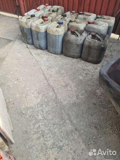 Отработанные масло