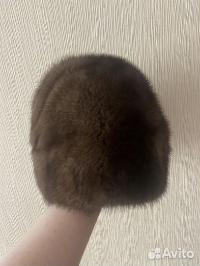 Шапка норковая