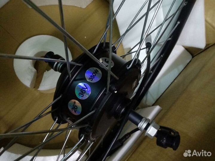 Мотор-колесо для велосипеда с аккумулятором