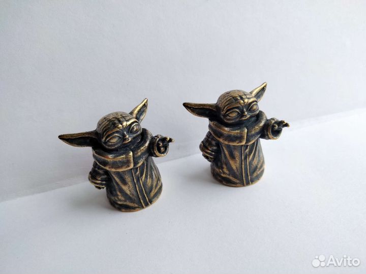 Наперсток из бронзы мастер Йода в коллекцию