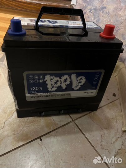 Аккумулятор автомобильный Topla 60 (Словения)
