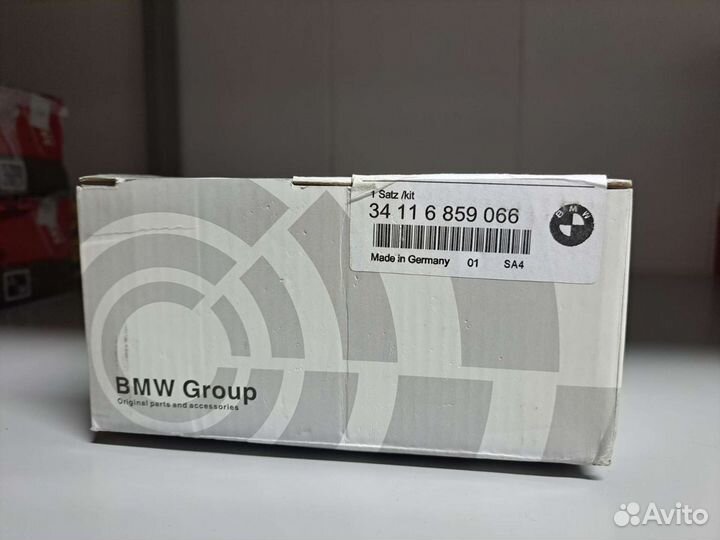 Тормозные колодки BMW серии F30, G30, G12