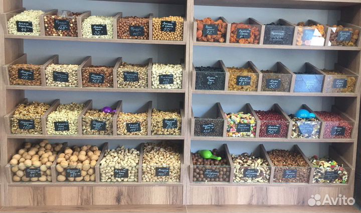 Стеллажи для овощей,сухофруктов,орехов