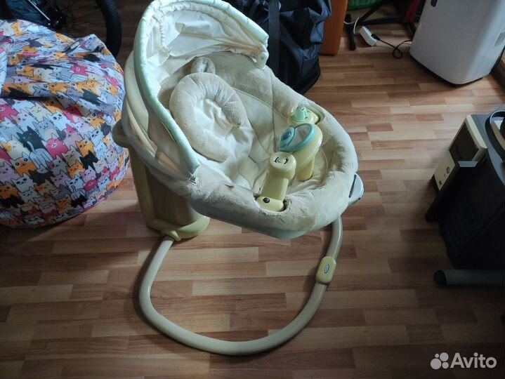 Детские электронные качели, успокаивающий центр