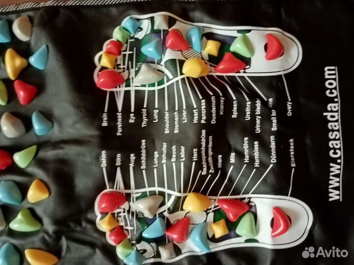 Дорожка для массажа рефлекторных зон стопы