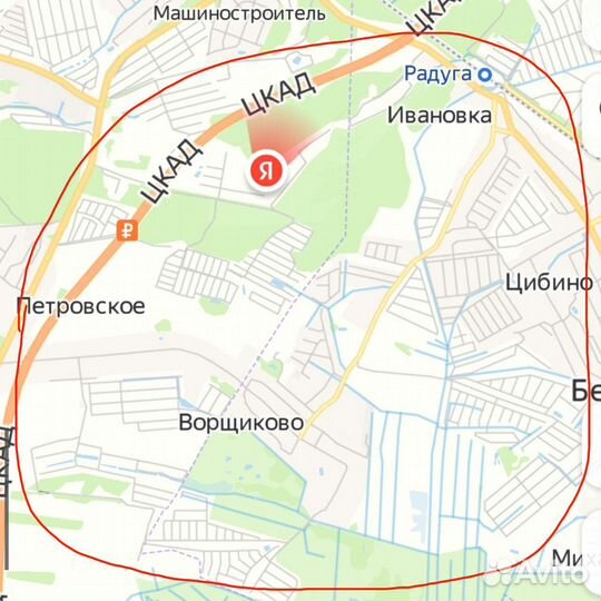 Покос травы триммером