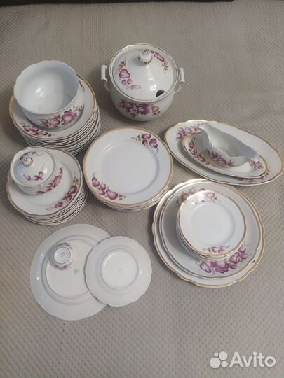 Сервиз на 12 персон - Коростенский фарфор