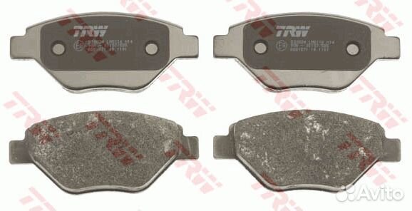 Колодки тормозные передние