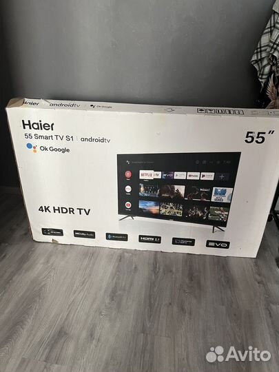 Телевизор haier 55 SMART tv s1