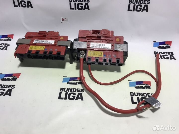 Монтажный блок плата аккумулятора BMW E90 E84