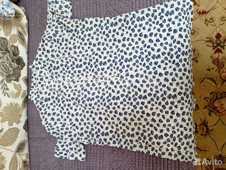 Блузка шелковая