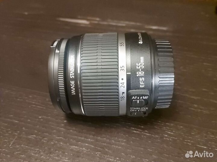 Объектив canon zoom lens EF-S18-55mm f/3.5-5.6 IS