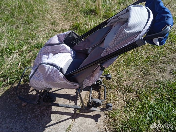 Санки-коляска