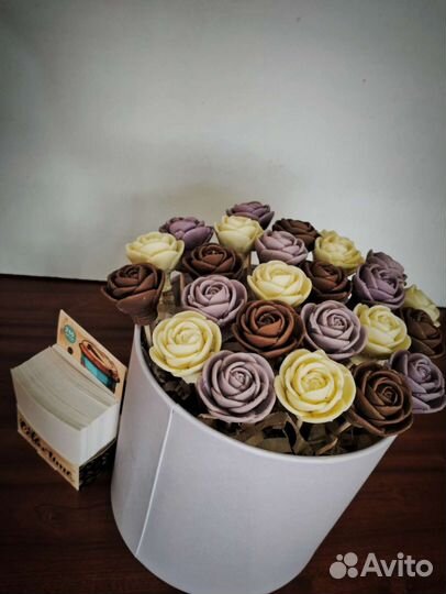 Букет из шоколадных роз