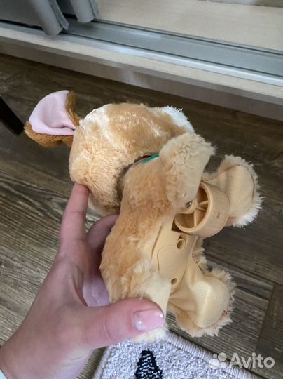 Furreal friends собака на поводке