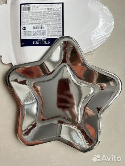 Посуда для вечеринки в стиле космос