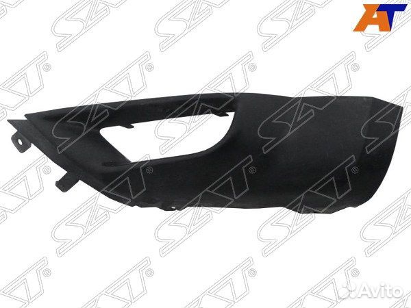 Молдинг бампера mitsubishi outlander XL 06-10 LH