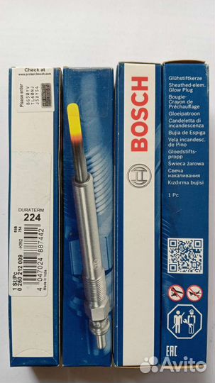 Свечи накаливания Bocsh для Рено