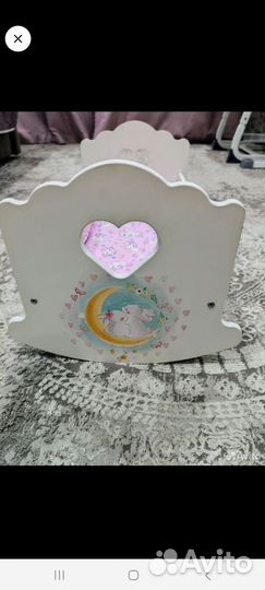 Детская кровать для кукол до 41см