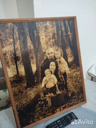 Выжигание картин и портретов